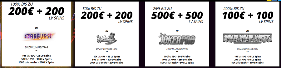 LVbet Spins Bonus